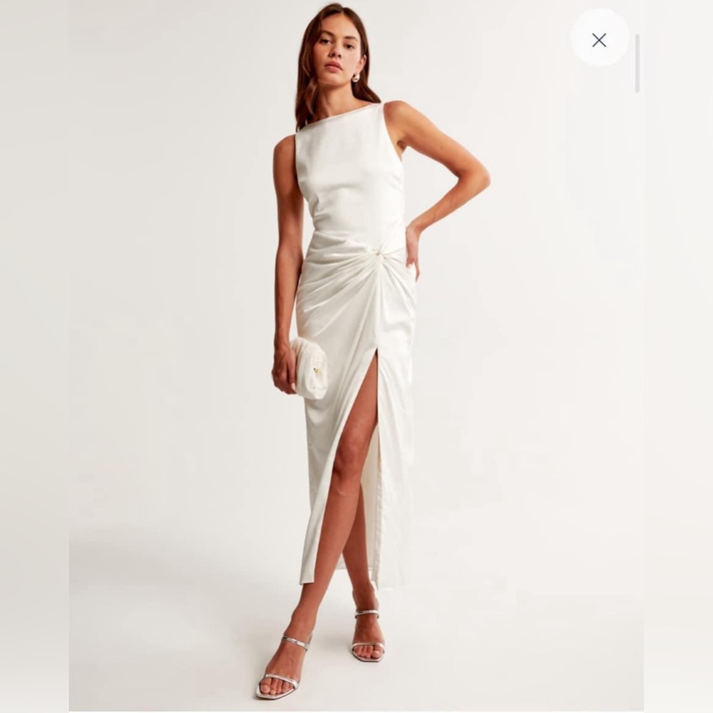 Abercrombie draped skirt maxi dress